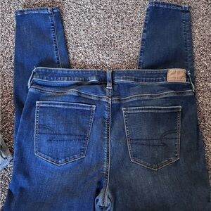 American Eagle Classic Blue Denim Jeggings